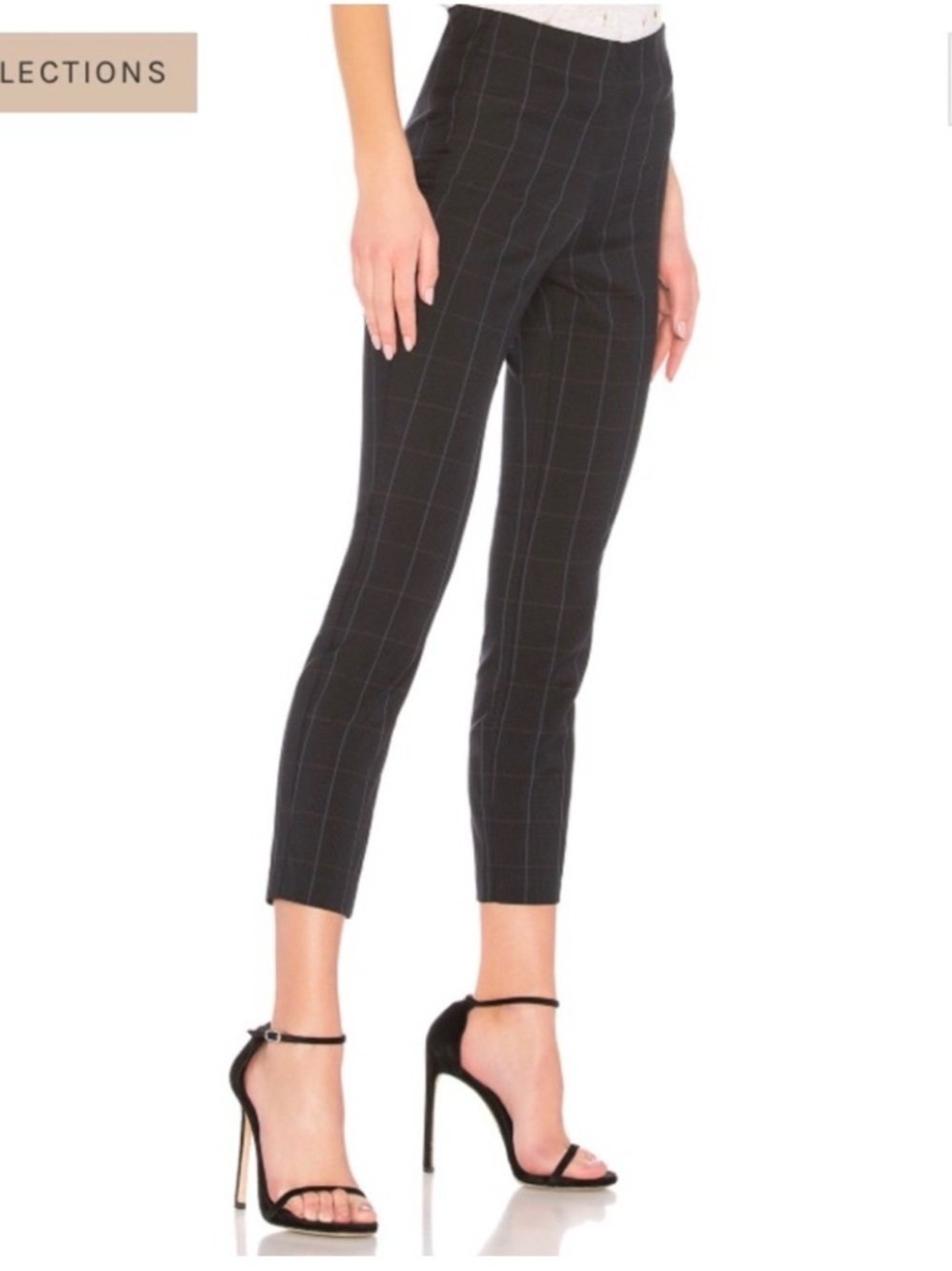 Rag & Bone Simone Plaid Pants - size 4. B1